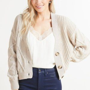 Knit cardigan